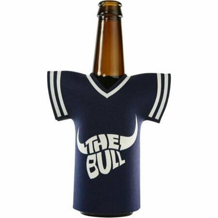 PERRO CHINO Plain Navy Jersey Bottle Coozie PE3566756